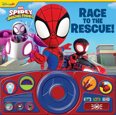 Disney Junior Marvel Spidey and His Amazing Friends: Race to the Rescue! Sound Book