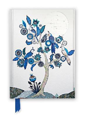 Alexandra Milton Silver Tree  Folied Lined Notebook