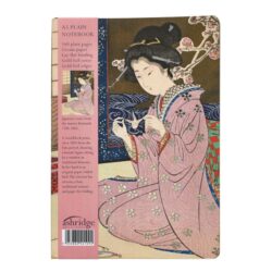 Lady in Kimono A5 Lined Notebook