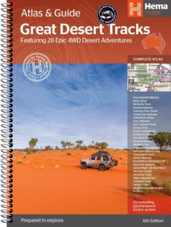 Australia Great Desert Tracks atlas & guide A4