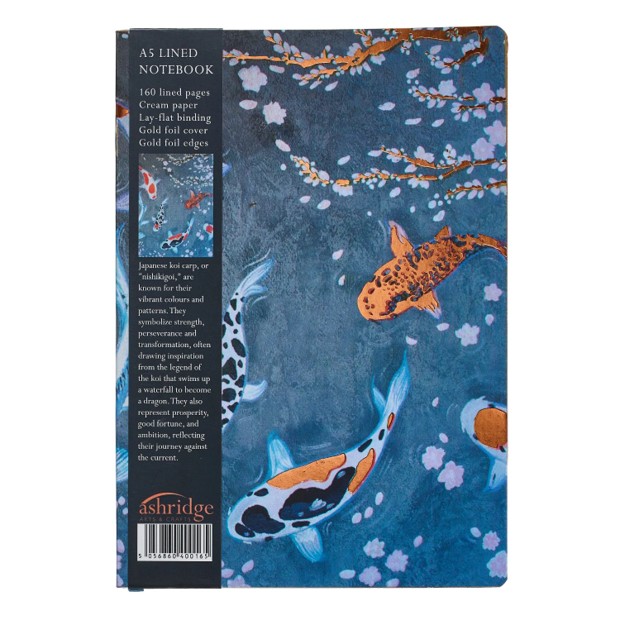 Koi A5 Lined Notebook