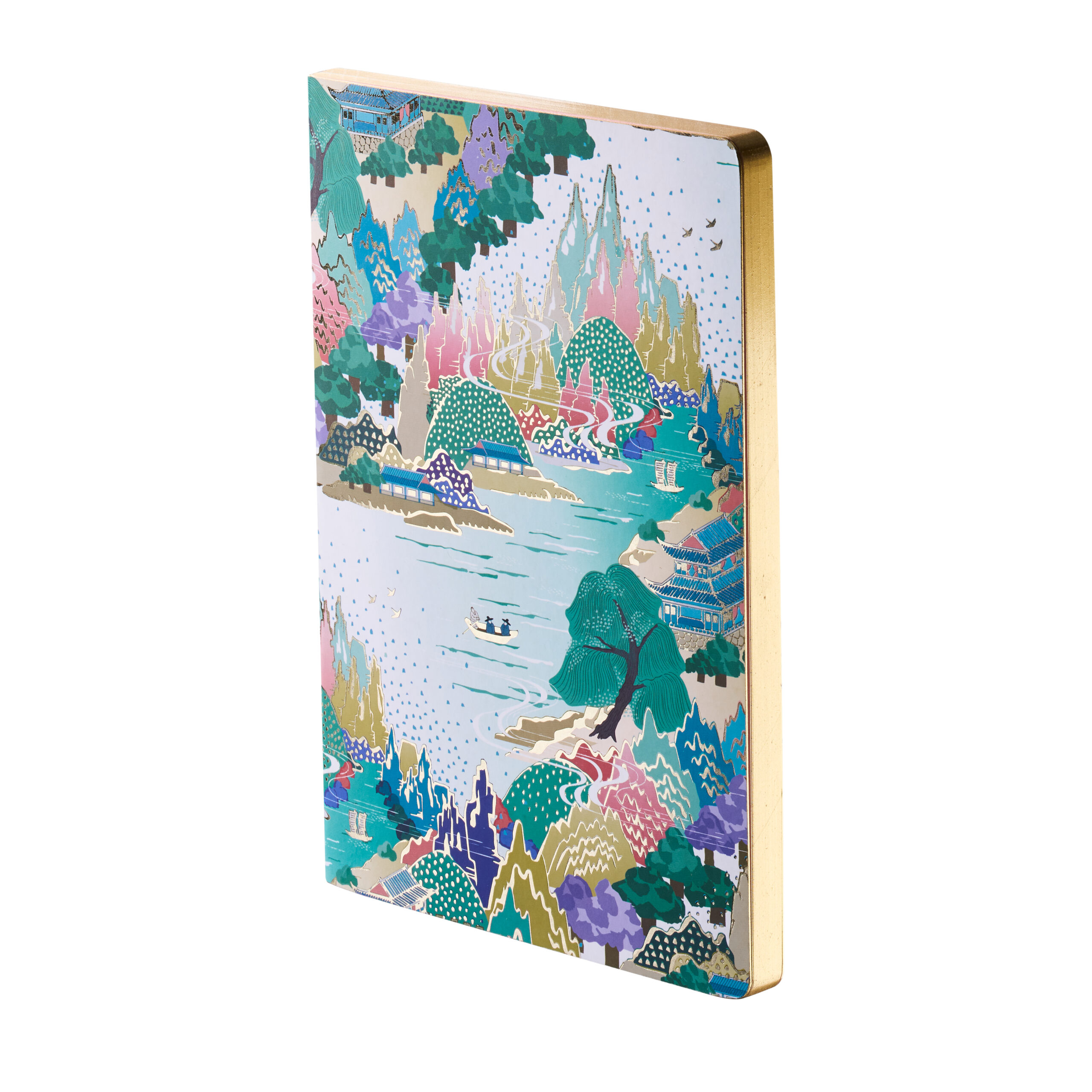 Japanese Landscape A5 Lined Notebook