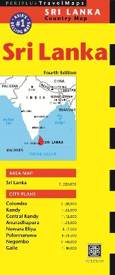 Sri Lanka Travel Map Fourth Edition