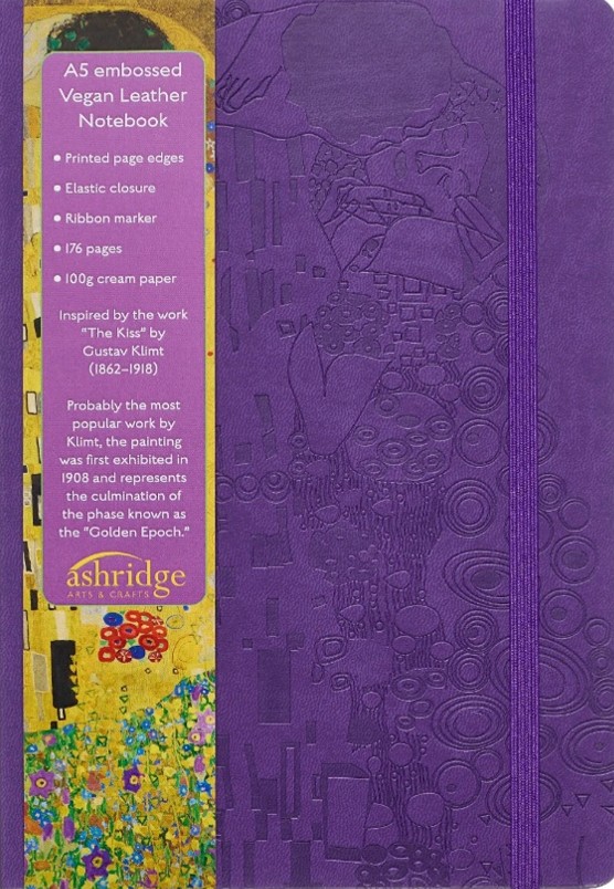 A5 Embossed Notebook  Klimt