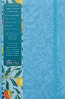 A5 Embossed Notebook William Morris