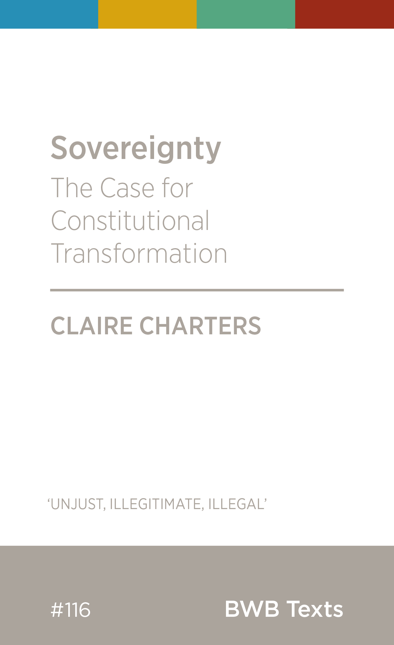 Text Sovereignty The case for constitutional transformation
